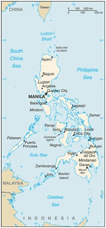 Map Philippines